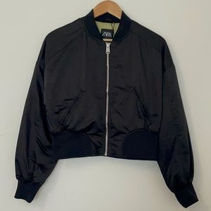 Zara bomber jacket